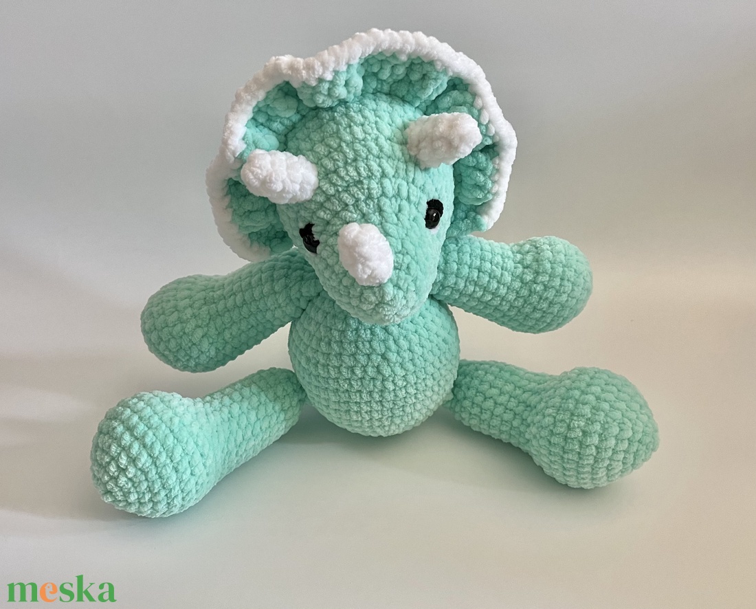 Amigurumi dinoszaurusz - játék & sport - plüssállat & játékfigura - más figura - Meska.hu Amigurumi dinoszaurusz - játék & sport - plüssállat & játékfigura - más figura - Meska.hu