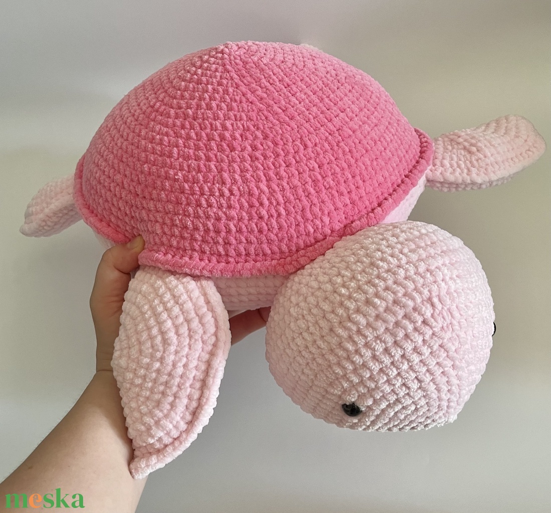 Óriás amigurumi teknős - játék & sport - plüssállat & játékfigura - más figura - Meska.hu Óriás amigurumi teknős - játék & sport - plüssállat & játékfigura - más figura - Meska.hu