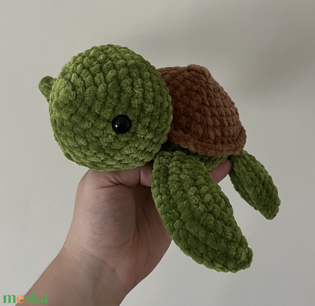 Amigurumi teknős - játék & sport - plüssállat & játékfigura - más figura - Meska.hu Amigurumi teknős - játék & sport - plüssállat & játékfigura - más figura - Meska.hu