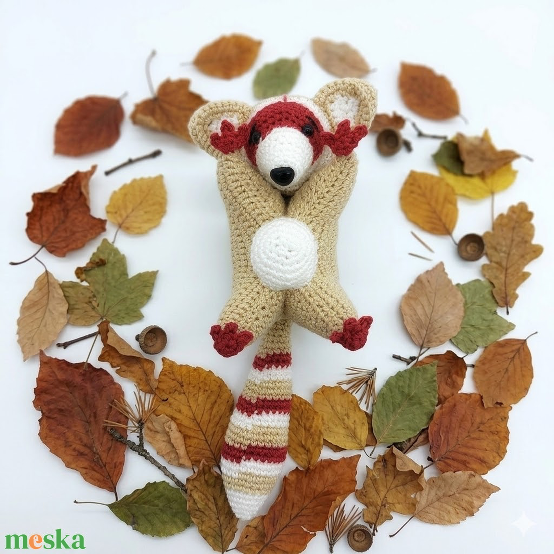 Amigurumi mosómaci - játék & sport - plüssállat & játékfigura - maci - Meska.hu