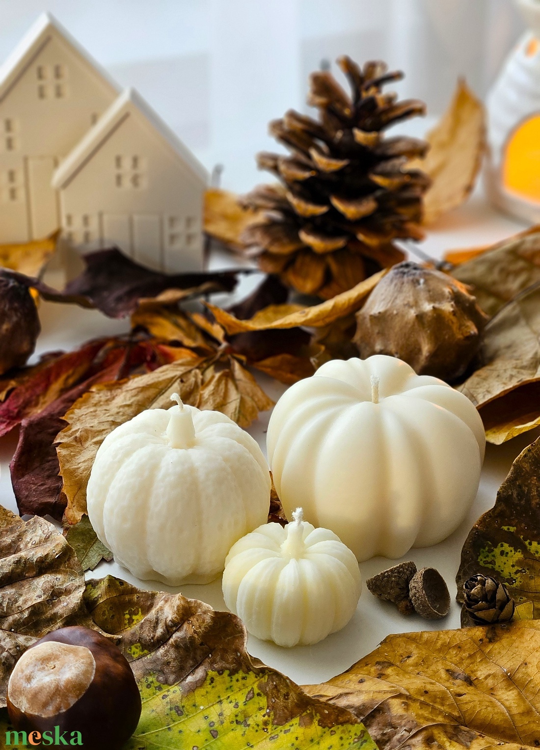 PUMPKIN CANDLE SET - tök gyertya szett - natúr - otthon & életmód - gyertya, illat, aroma - gyertya - Meska.hu PUMPKIN CANDLE SET - tök gyertya szett - natúr - otthon & életmód - gyertya, illat, aroma - gyertya - Meska.hu