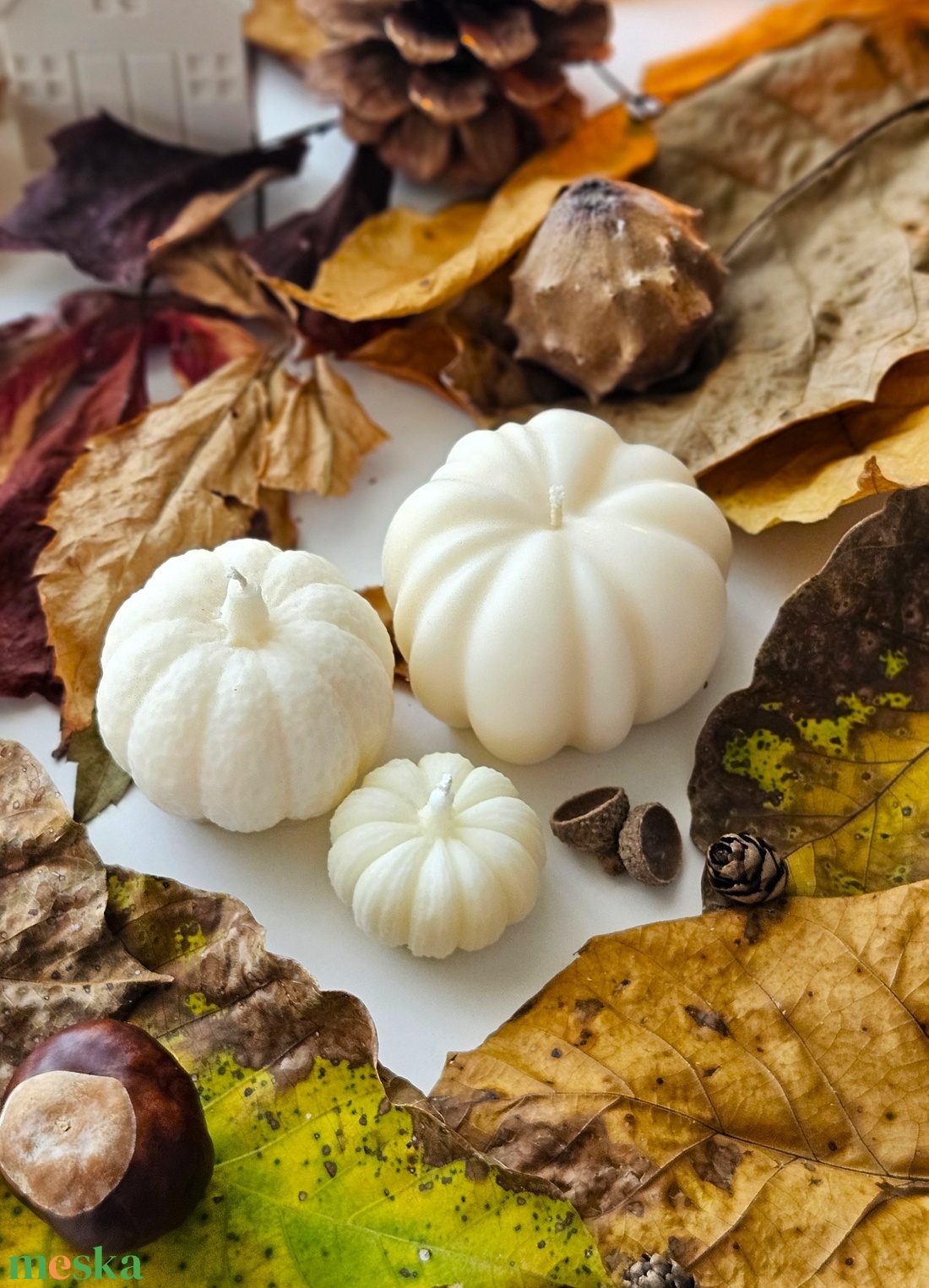 PUMPKIN CANDLE SET - tök gyertya szett - natúr - otthon & életmód - gyertya, illat, aroma - gyertya - Meska.hu PUMPKIN CANDLE SET - tök gyertya szett - natúr - otthon & életmód - gyertya, illat, aroma - gyertya - Meska.hu