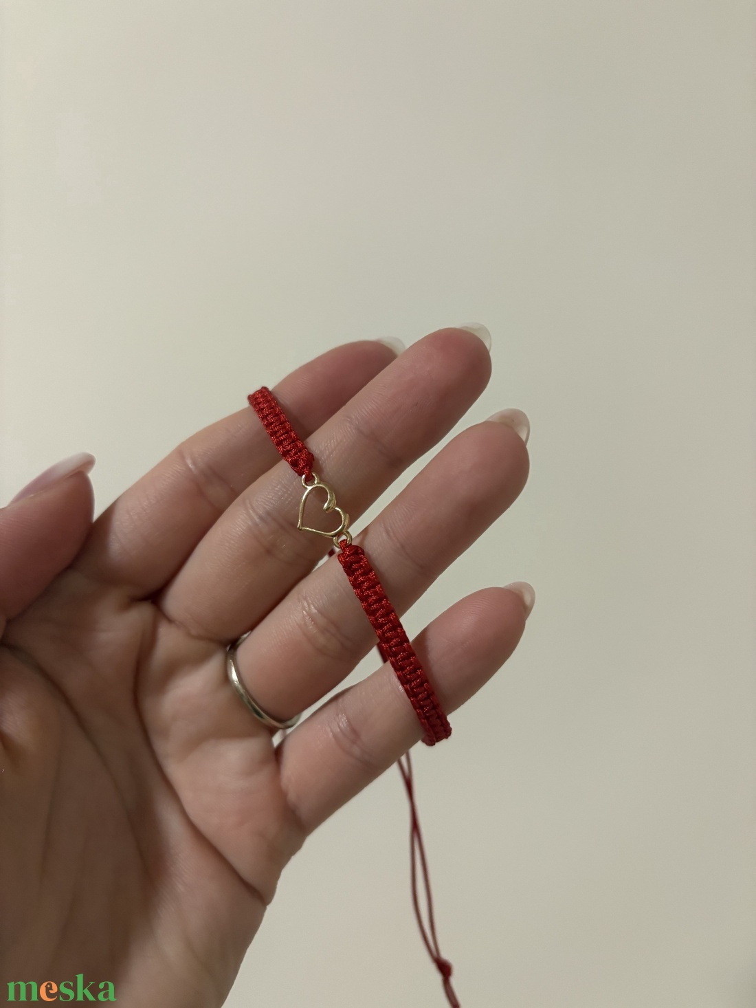 Makramé karkötő - ékszer - karkötő - fonott karkötő - Meska.hu