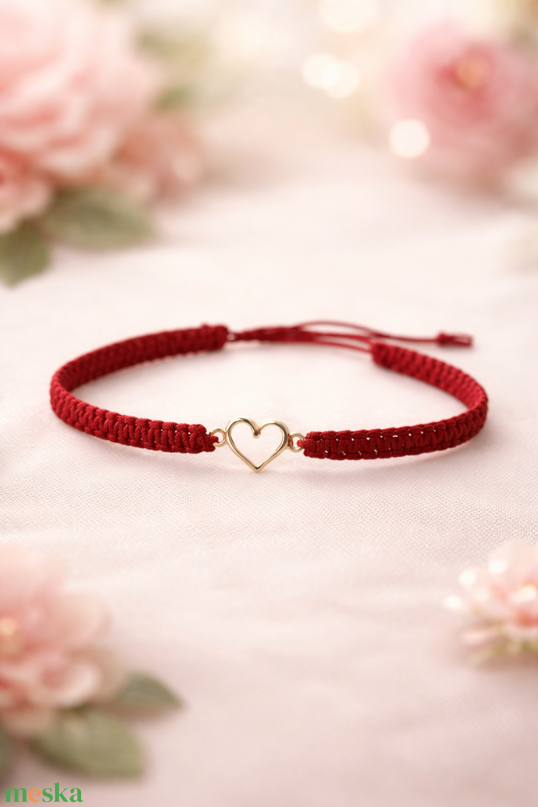 Makramé karkötő - ékszer - karkötő - fonott karkötő - Meska.hu