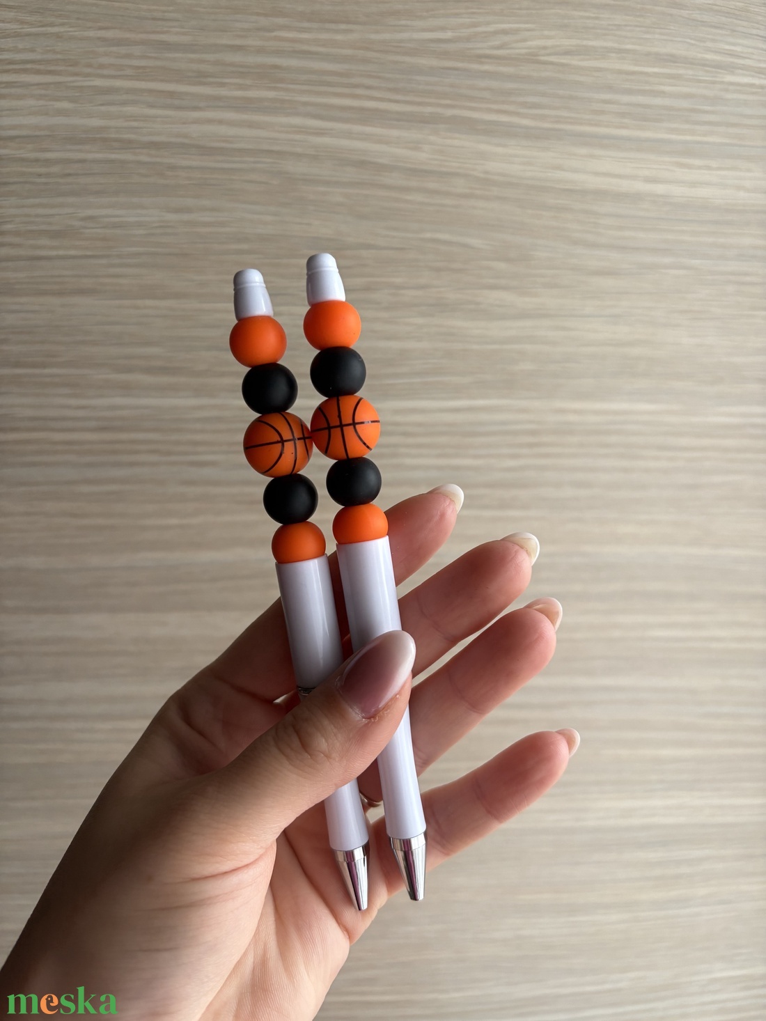 Kosárlabdás toll - otthon & életmód - papír, írószer - ceruza & toll - Meska.hu