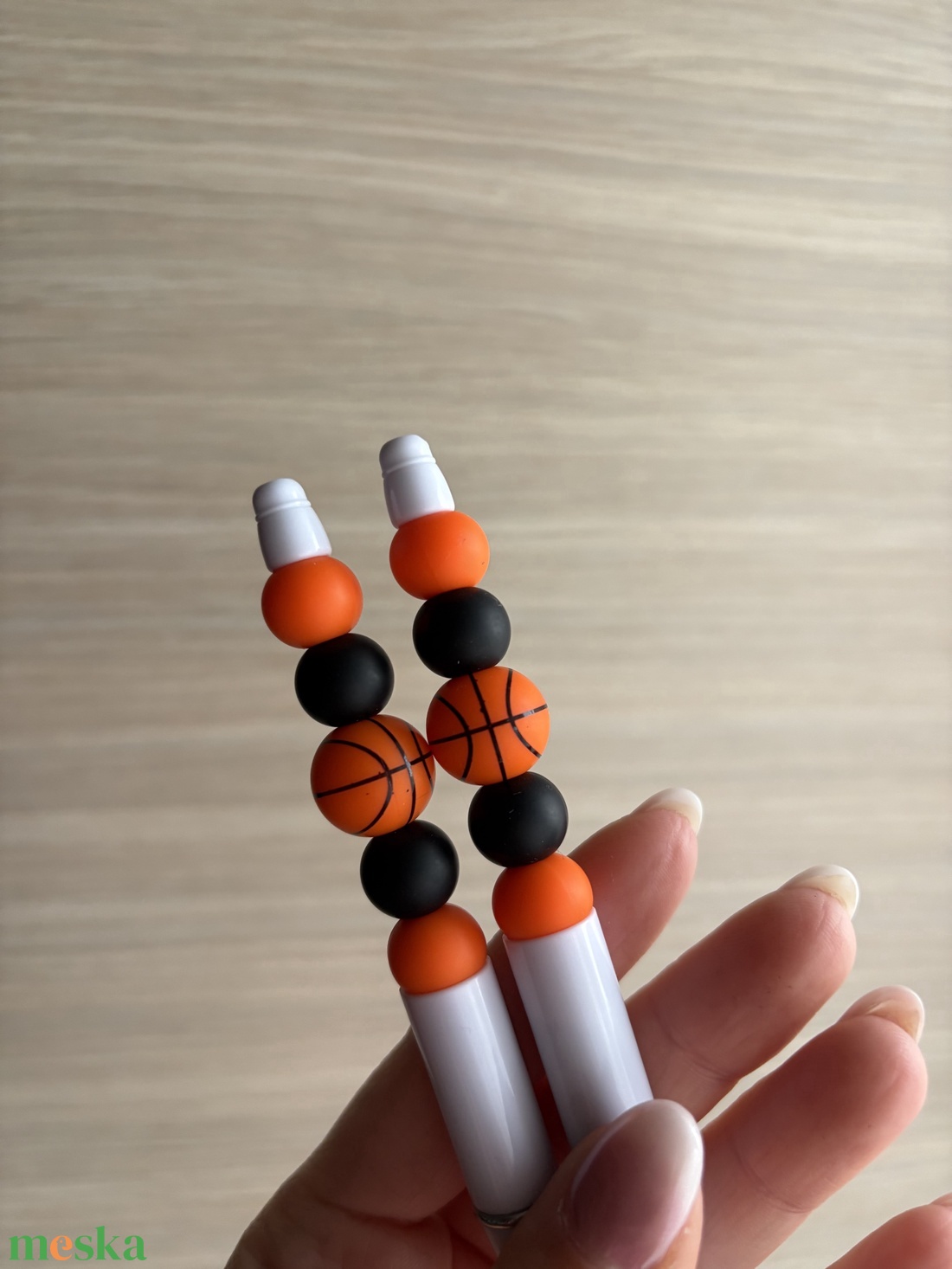 Kosárlabdás toll - otthon & életmód - papír, írószer - ceruza & toll - Meska.hu