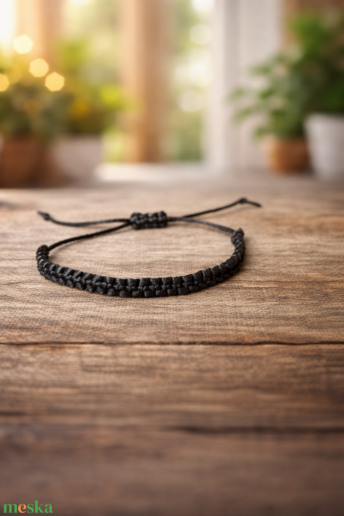 Makramé karkötő - ékszer - karkötő - fonott karkötő - Meska.hu