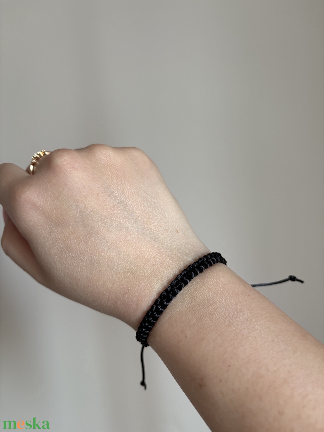 Makramé karkötő - ékszer - karkötő - fonott karkötő - Meska.hu