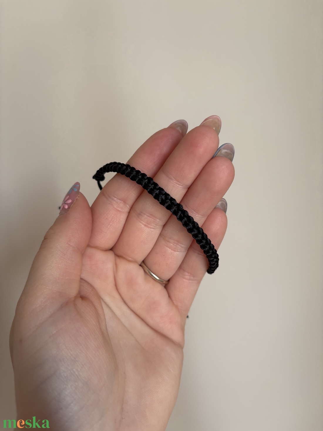 Makramé karkötő - ékszer - karkötő - fonott karkötő - Meska.hu