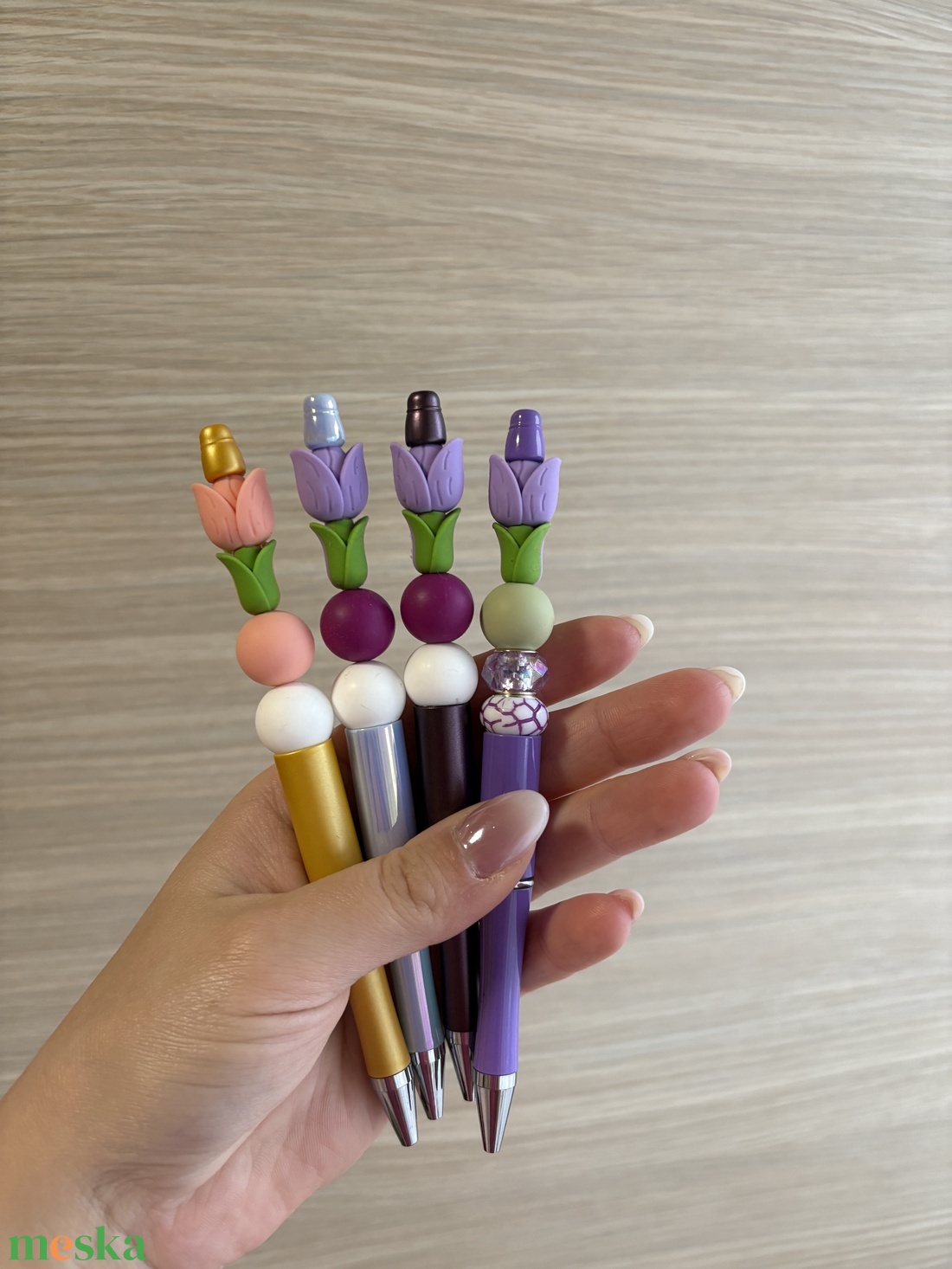 Tulipános egyedi toll - otthon & életmód - papír, írószer - ceruza & toll - Meska.hu