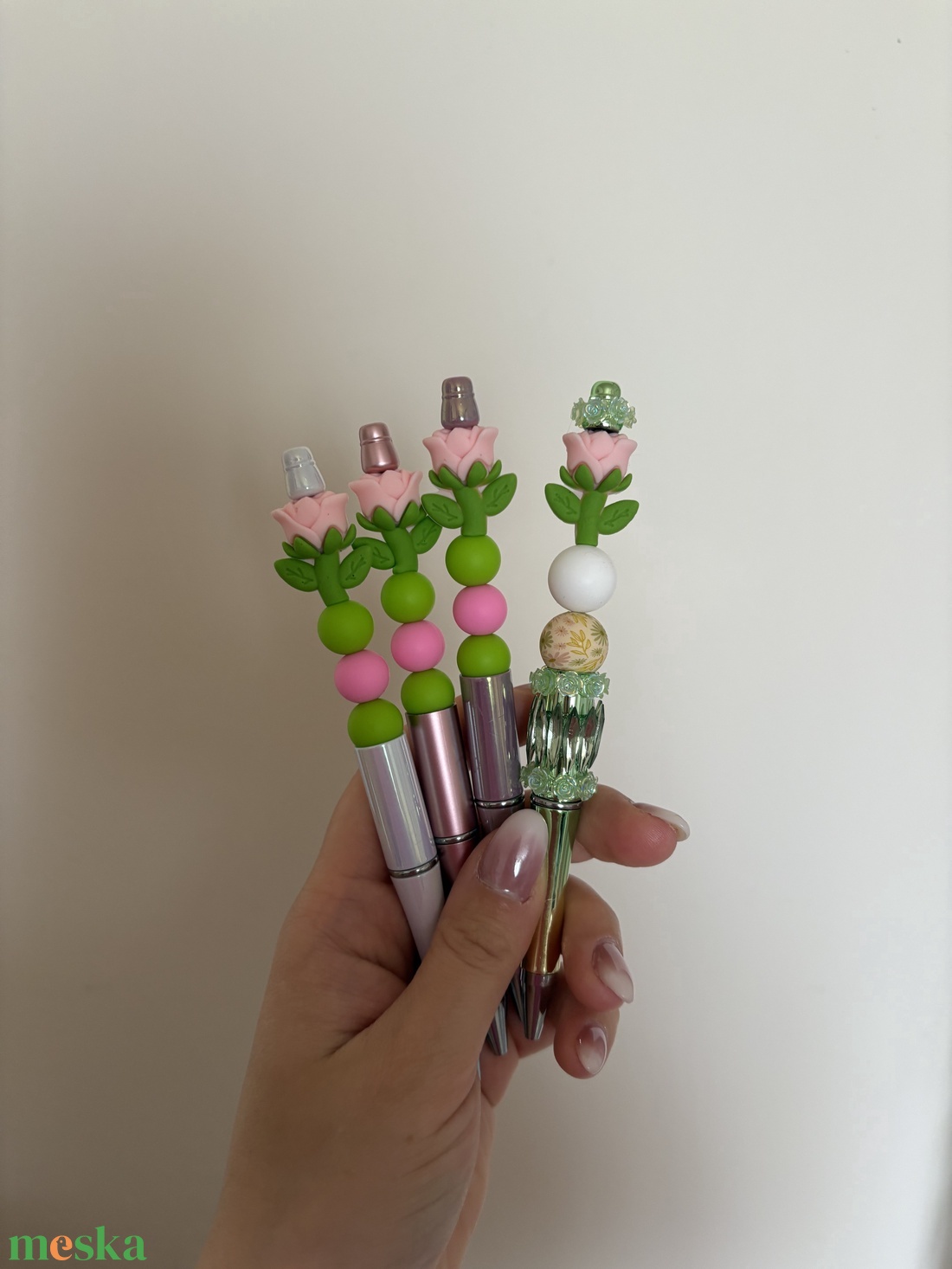 Rózsás egyedi toll - otthon & életmód - papír, írószer - ceruza & toll - Meska.hu