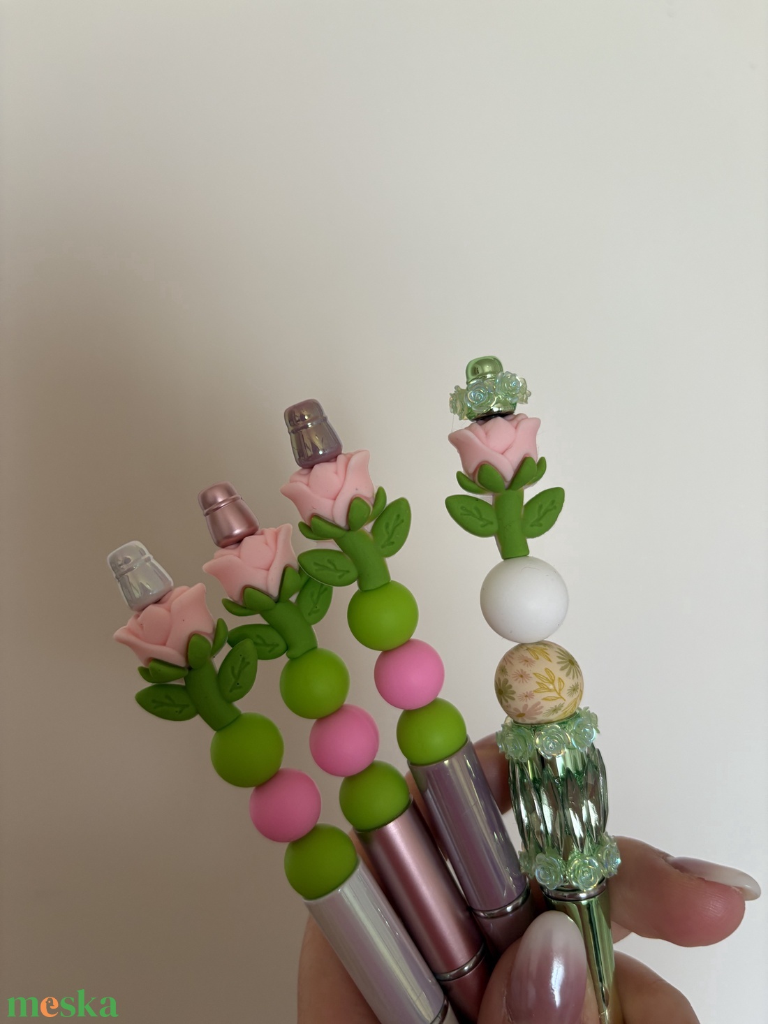 Rózsás egyedi toll - otthon & életmód - papír, írószer - ceruza & toll - Meska.hu