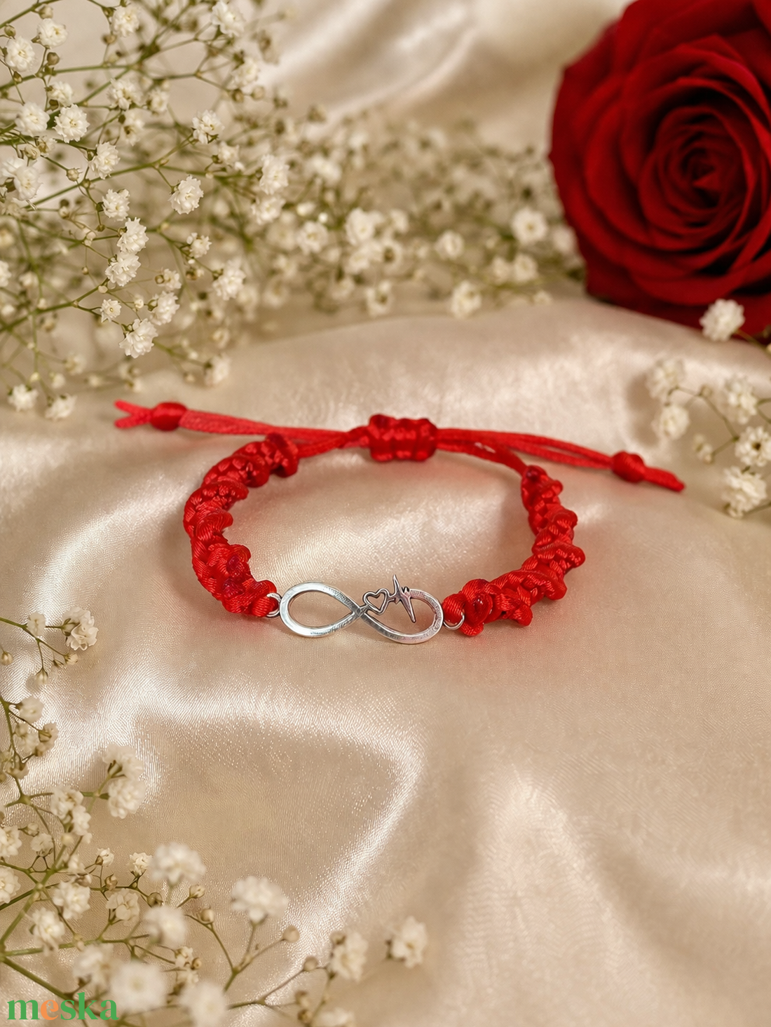 Spirálcsomós karkötő - ékszer - karkötő - fonott karkötő - Meska.hu