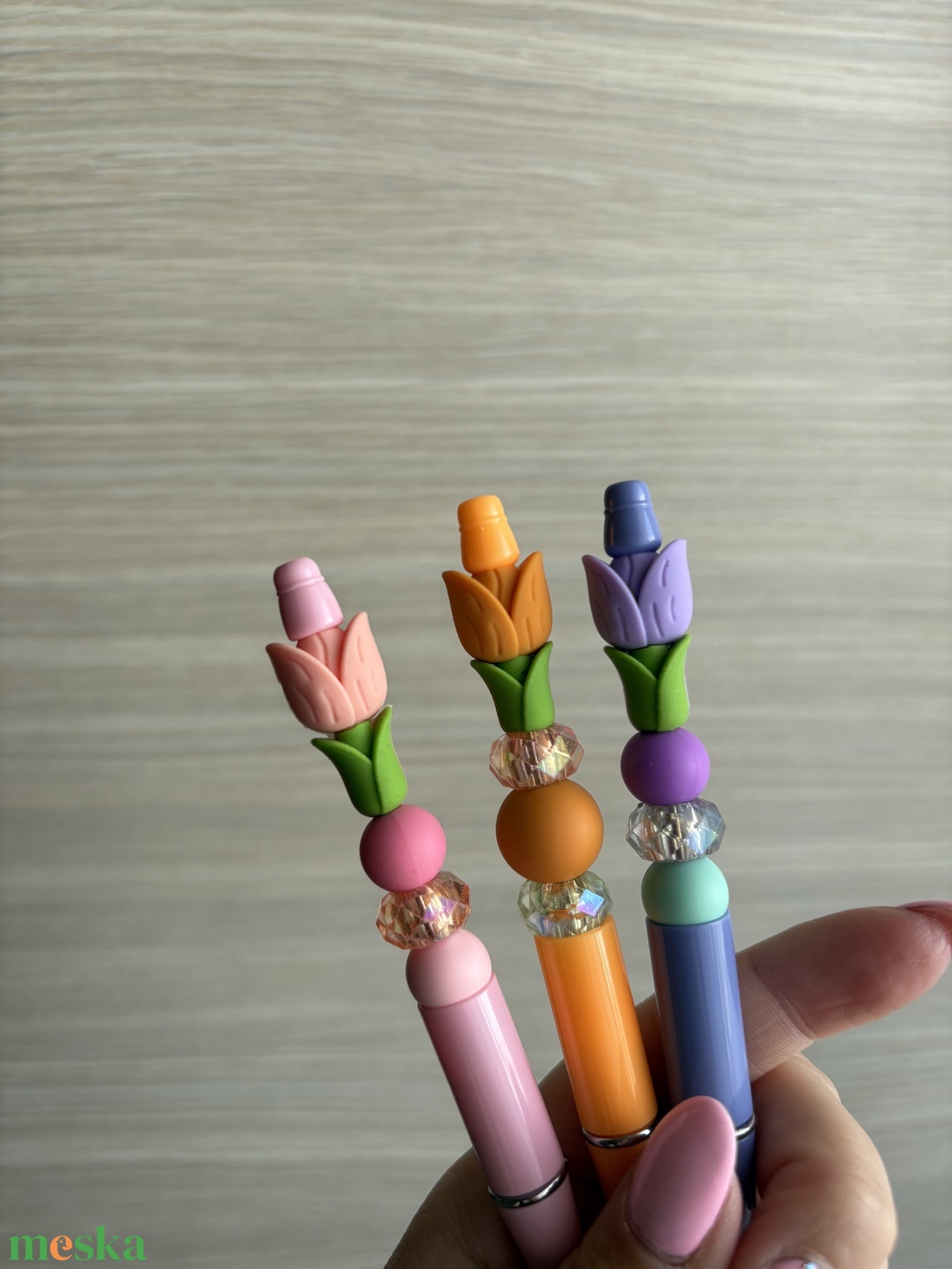 Tulipános tollak - otthon & életmód - papír, írószer - ceruza & toll - Meska.hu