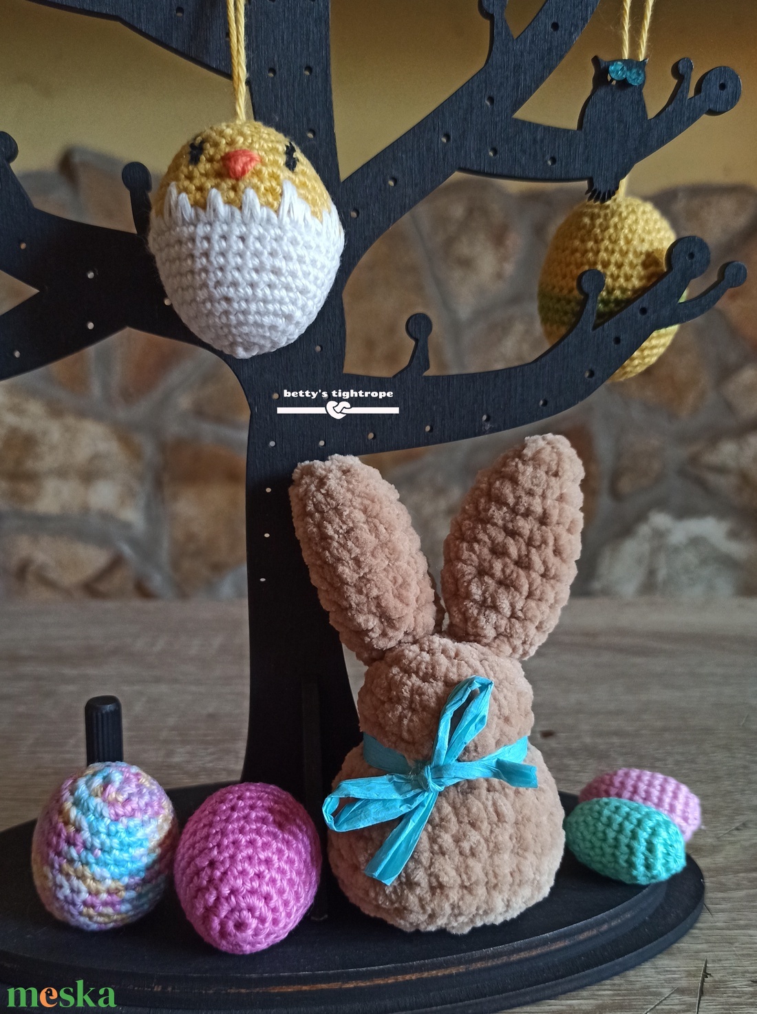 Mini horgolt plüss nyuszi - játék & sport - plüssállat & játékfigura - más figura - Meska.hu Mini horgolt plüss nyuszi - játék & sport - plüssállat & játékfigura - más figura - Meska.hu