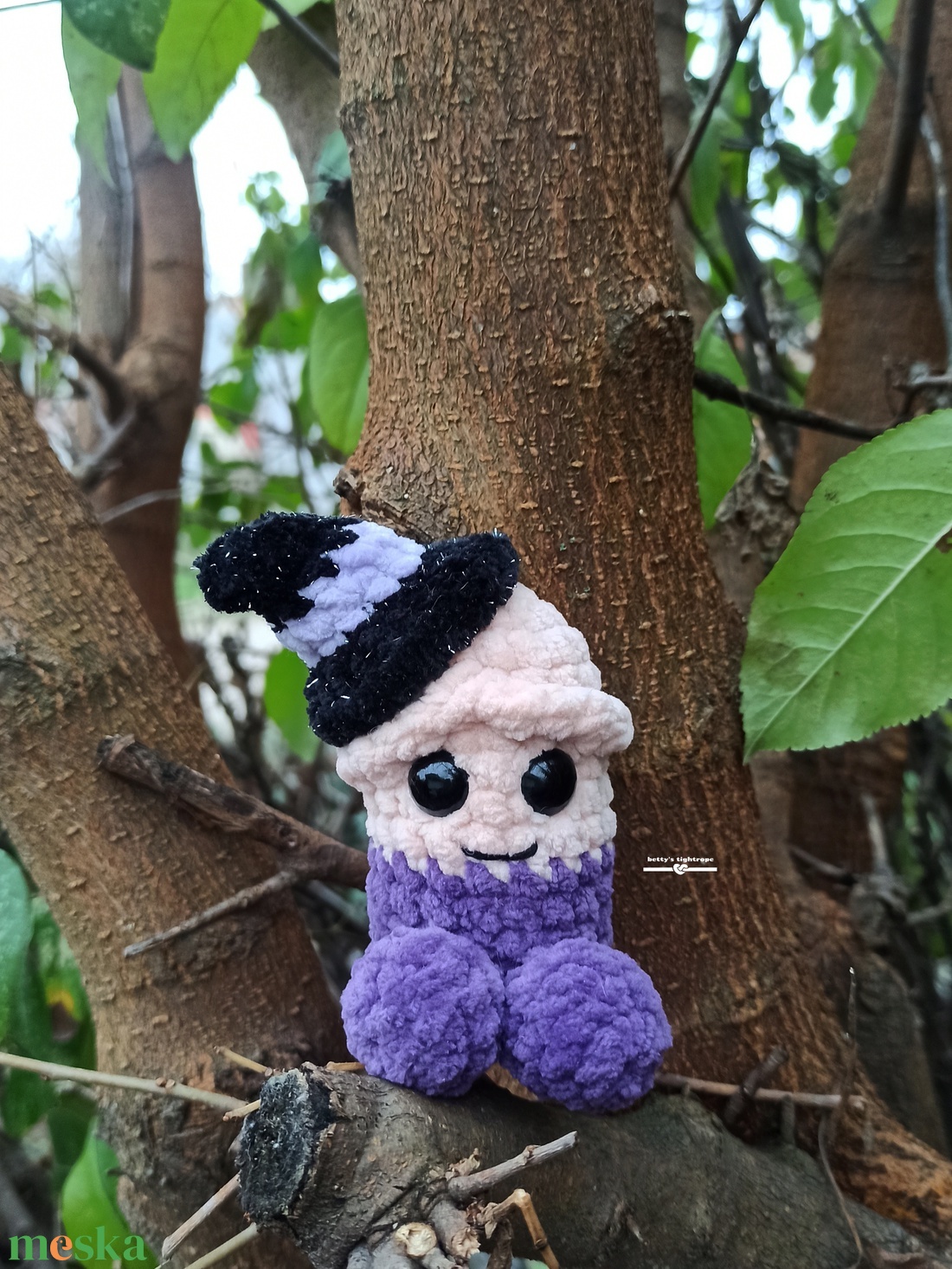 Horgolt kuki - játék & sport - plüssállat & játékfigura - más figura - Meska.hu