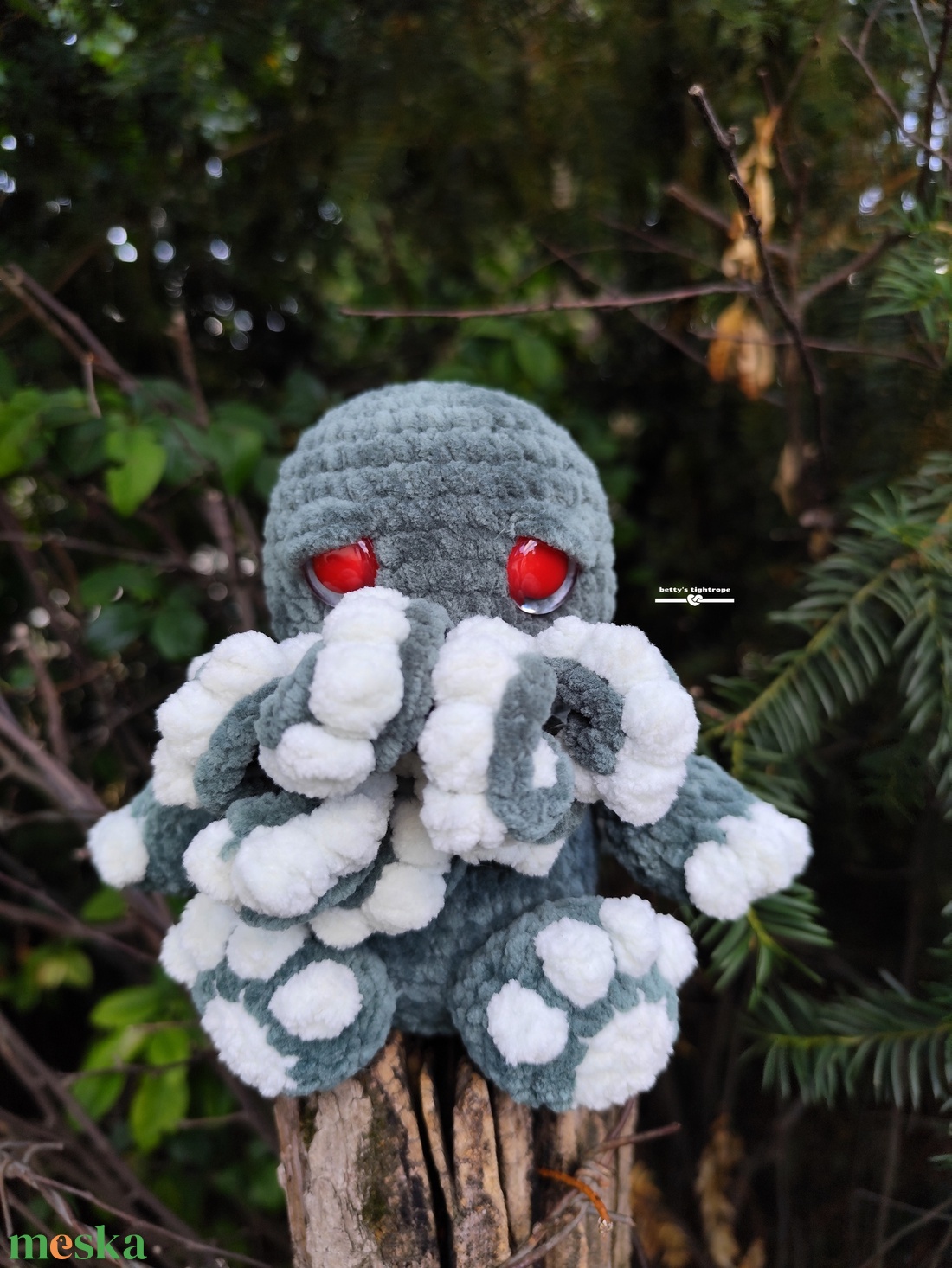 Horgolt Cthulhu  - játék & sport - plüssállat & játékfigura - más figura - Meska.hu