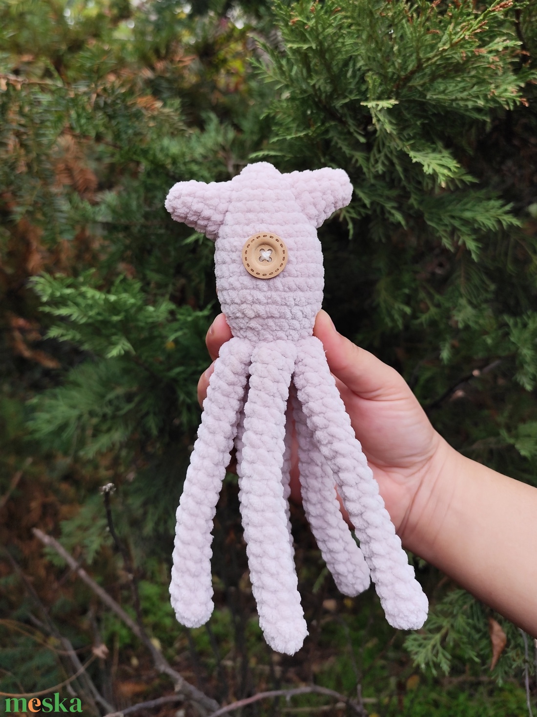 Horgolt tintahal - Coraline squid - játék & sport - plüssállat & játékfigura - más figura - Meska.hu