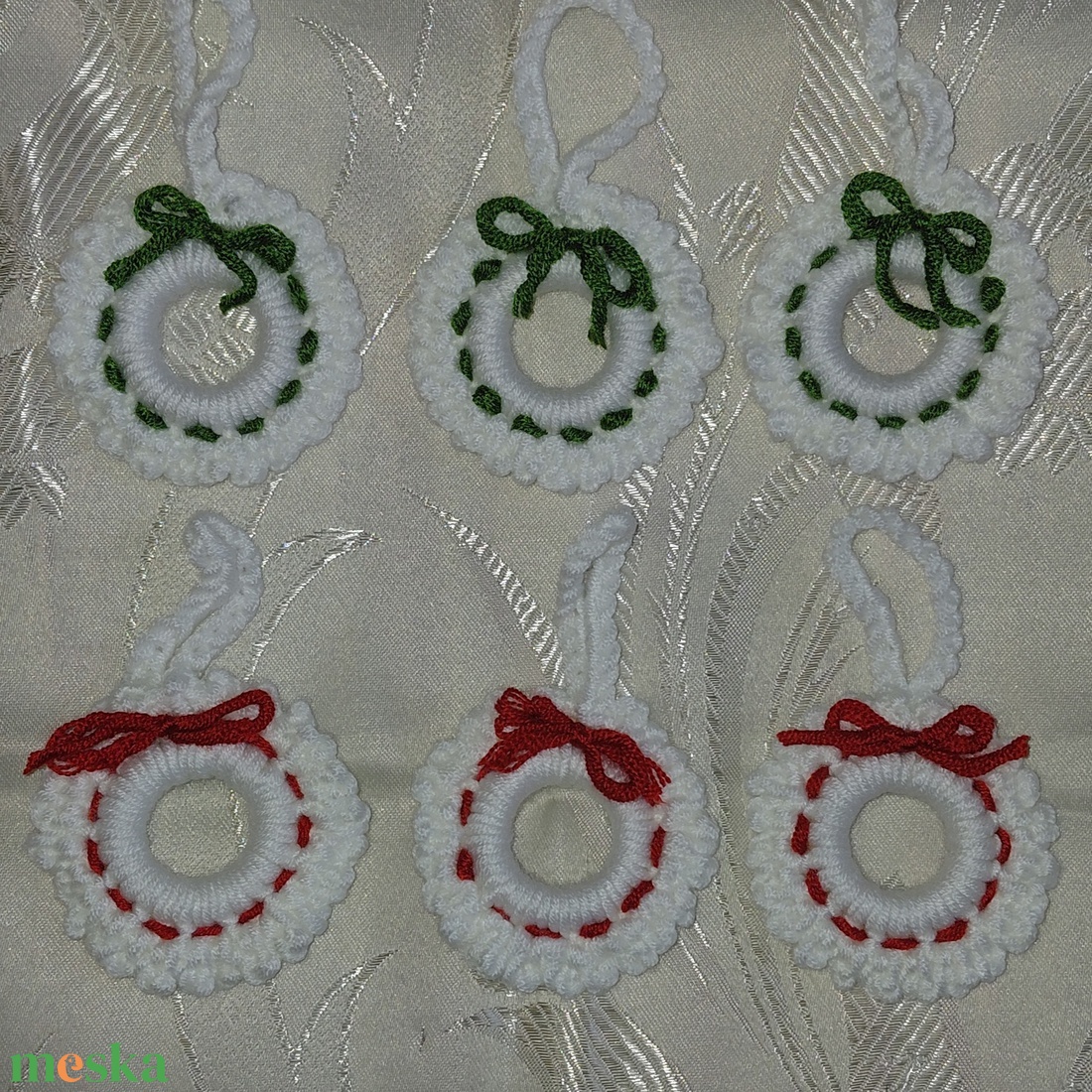 Karácsonyfa dísz - karácsony - karácsonyi lakásdekoráció - karácsonyfadíszek - Meska.hu