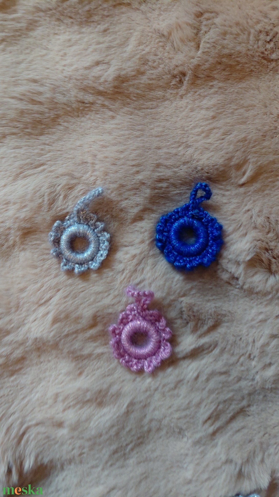 Horgoltdekoráció  - karácsony - karácsonyi lakásdekoráció - karácsonyi lakásdíszek - Meska.hu