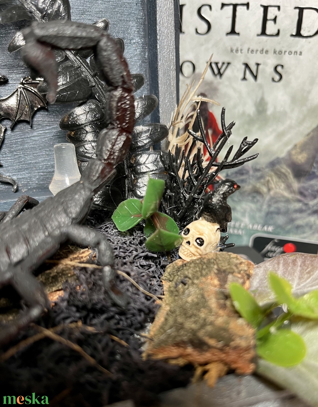 Anatema könyv box - otthon & életmód - dekoráció - asztal és polc dekoráció - könyvtámasz - Meska.hu