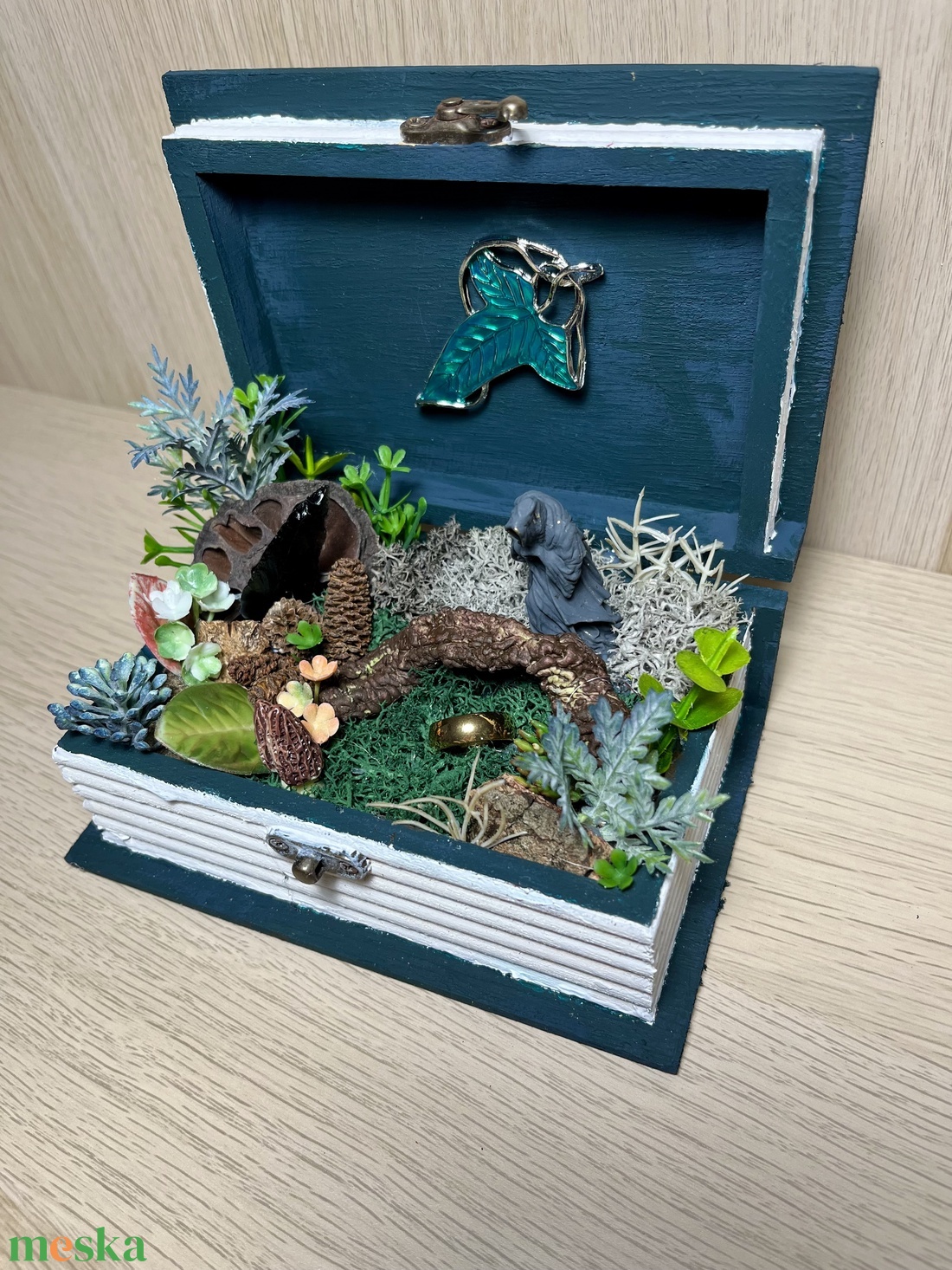 Gyűrűk ura könyv box - otthon & életmód - dekoráció - asztal és polc dekoráció - asztaldísz - Meska.hu