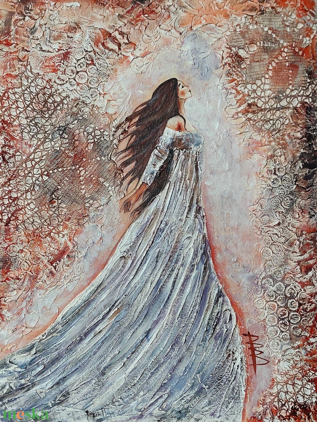 Lendület/ akril - művészet - festmény - akril - Meska.hu