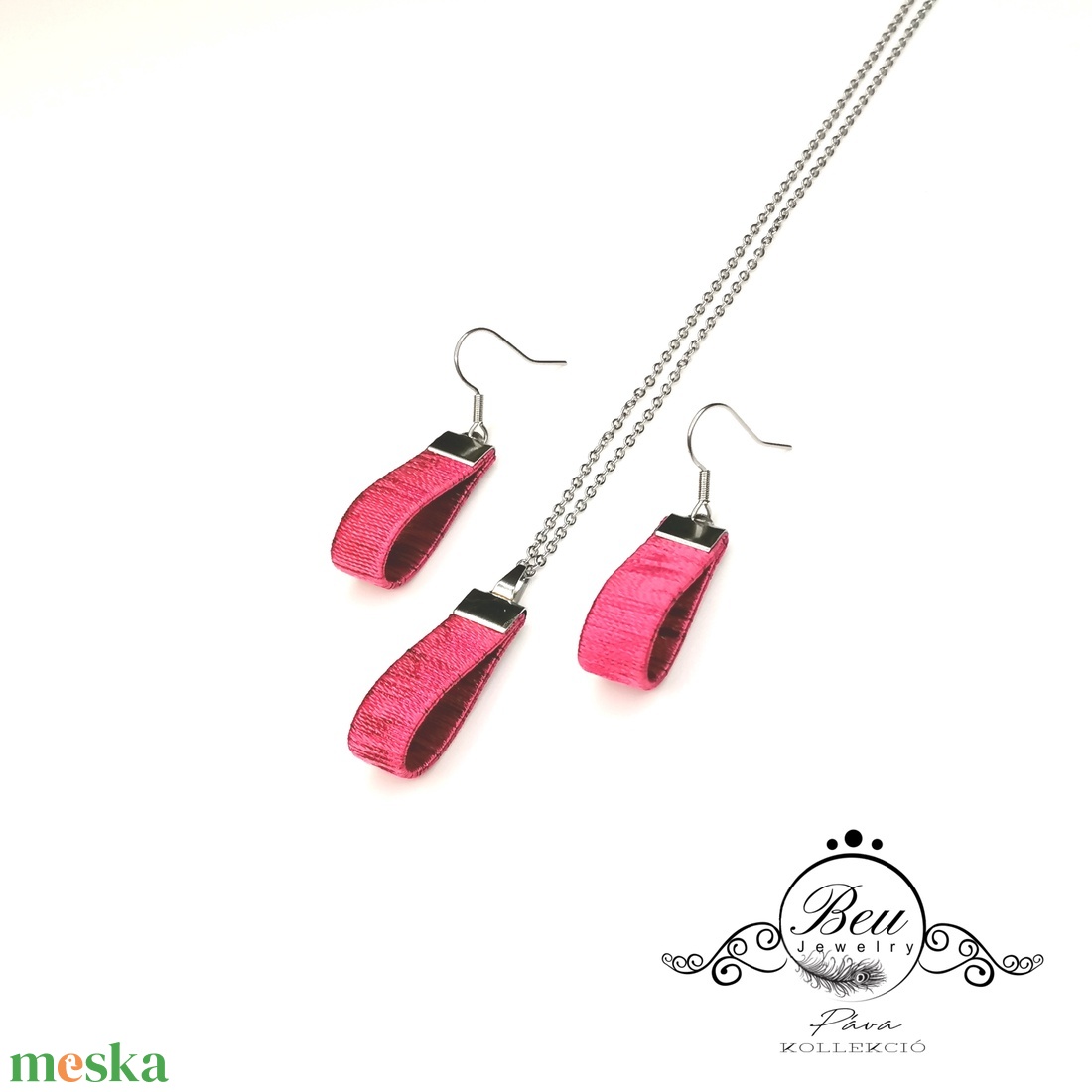 Pink csillogó ékszerszett - ékszer - ékszerszett - Meska.hu Pink csillogó ékszerszett - ékszer - ékszerszett - Meska.hu