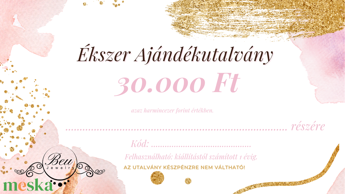Ékszer ajándékutalvány - ékszer - fülbevaló - lógó fülbevaló - Meska.hu Ékszer ajándékutalvány - ékszer - fülbevaló - lógó fülbevaló - Meska.hu