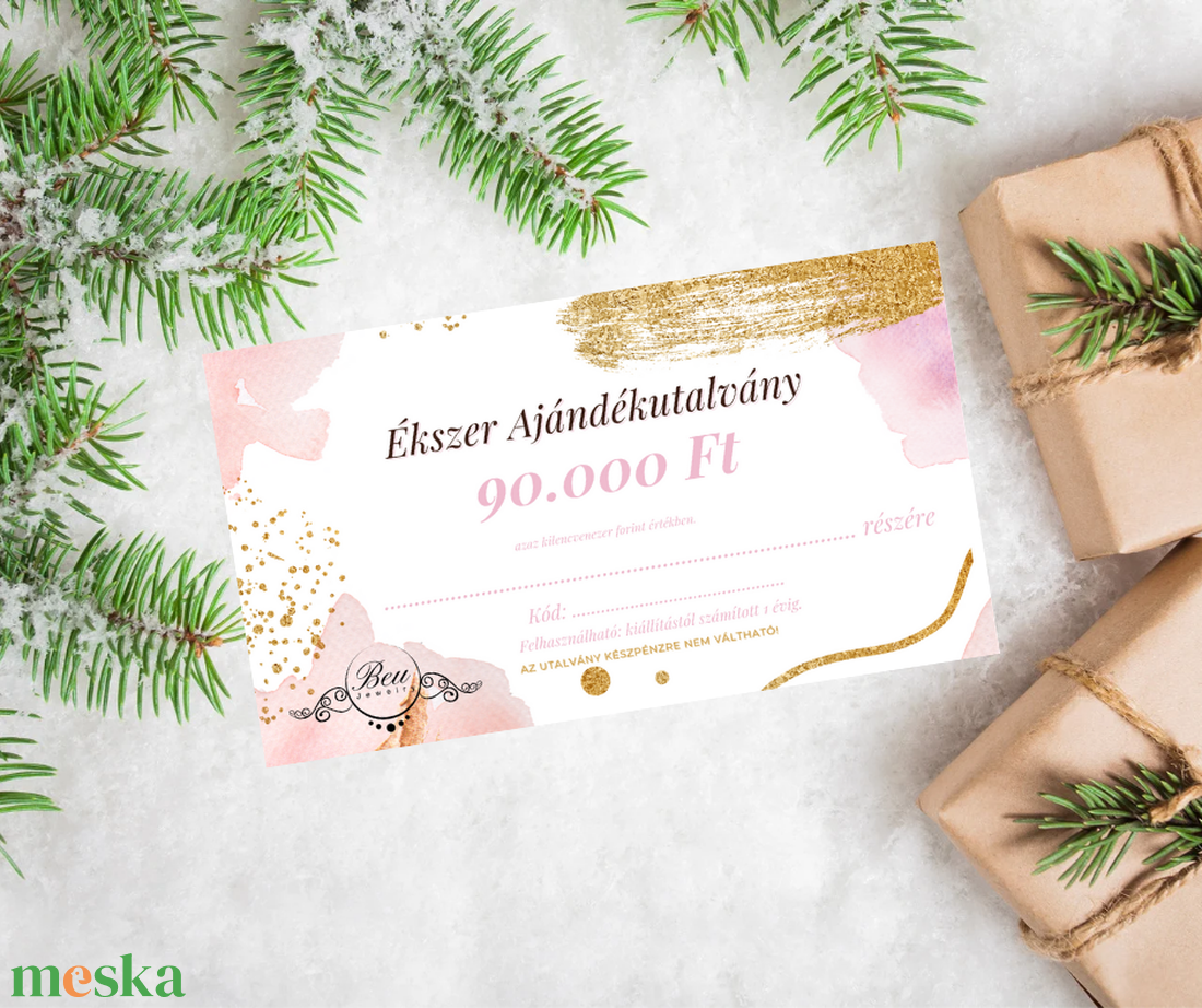 Ékszer ajándékutalvány - ékszer - fülbevaló - lógó fülbevaló - Meska.hu Ékszer ajándékutalvány - ékszer - fülbevaló - lógó fülbevaló - Meska.hu