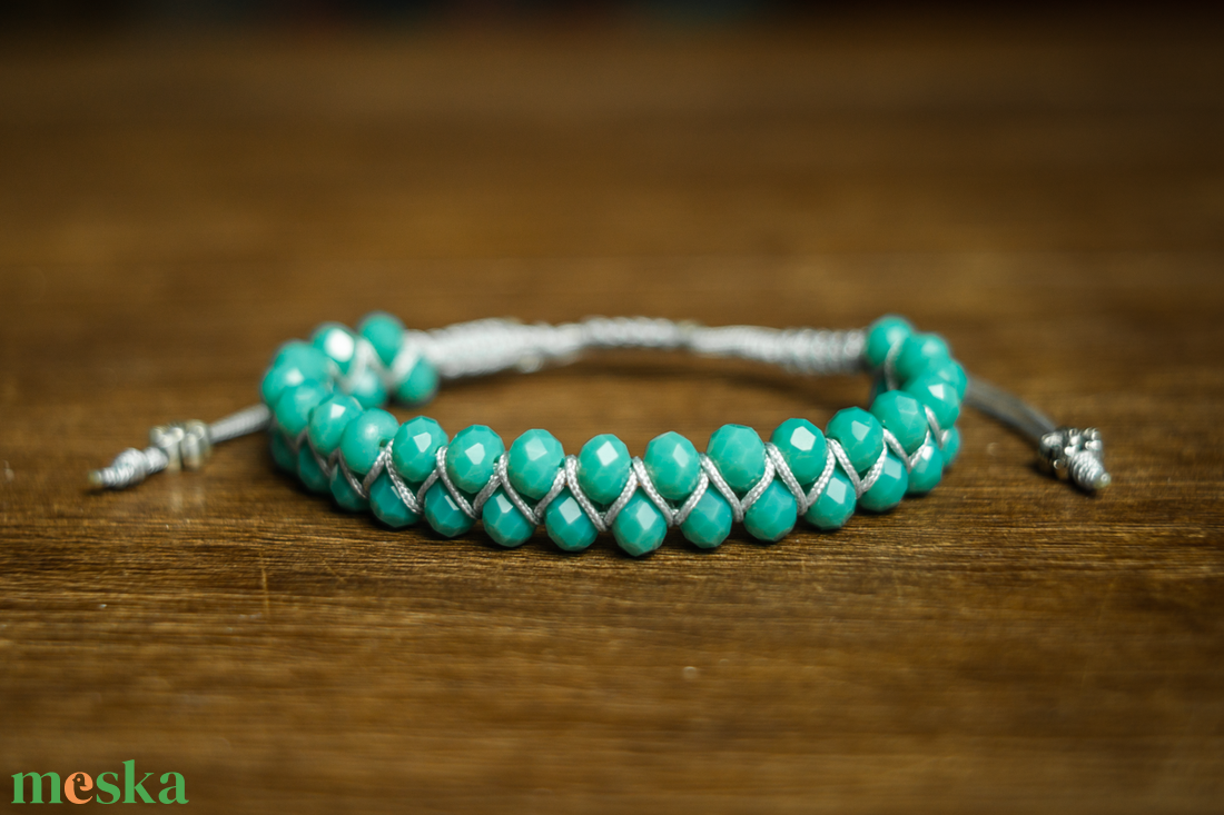 Női üveggyöngy karkötő - ékszer - karkötő - gyöngyös karkötő - Meska.hu  Női üveggyöngy karkötő - ékszer - karkötő - gyöngyös karkötő - Meska.hu