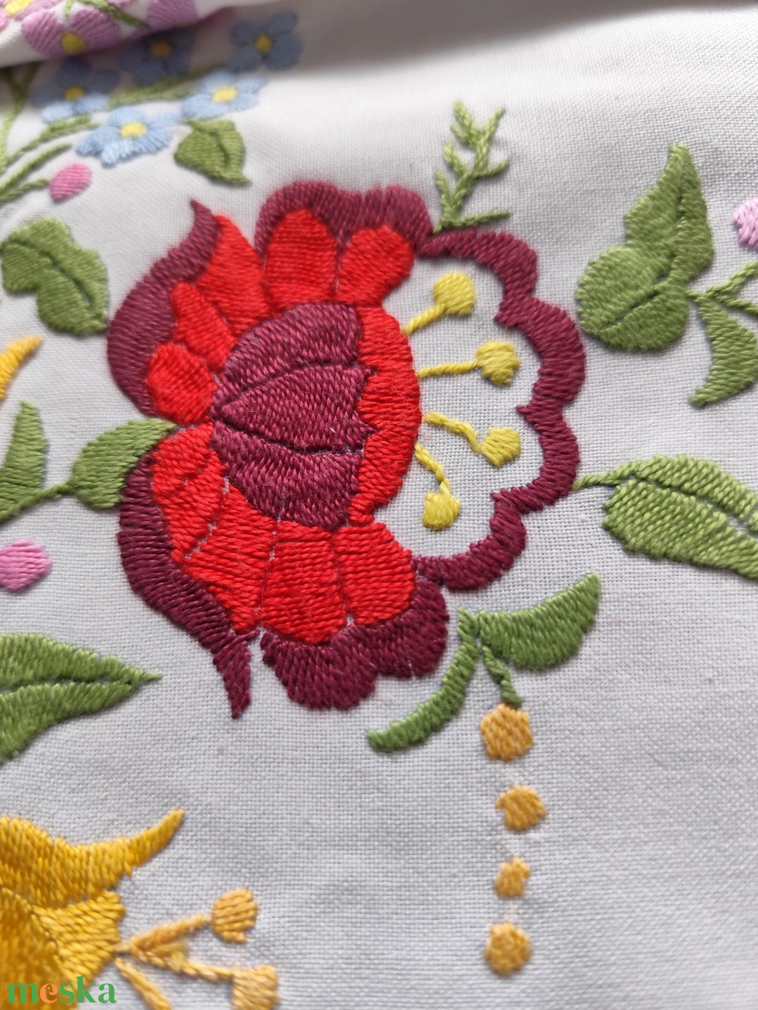 Vintage asztali futó  - otthon & életmód - lakástextil - abrosz, terítő - asztalfutó - Meska.hu