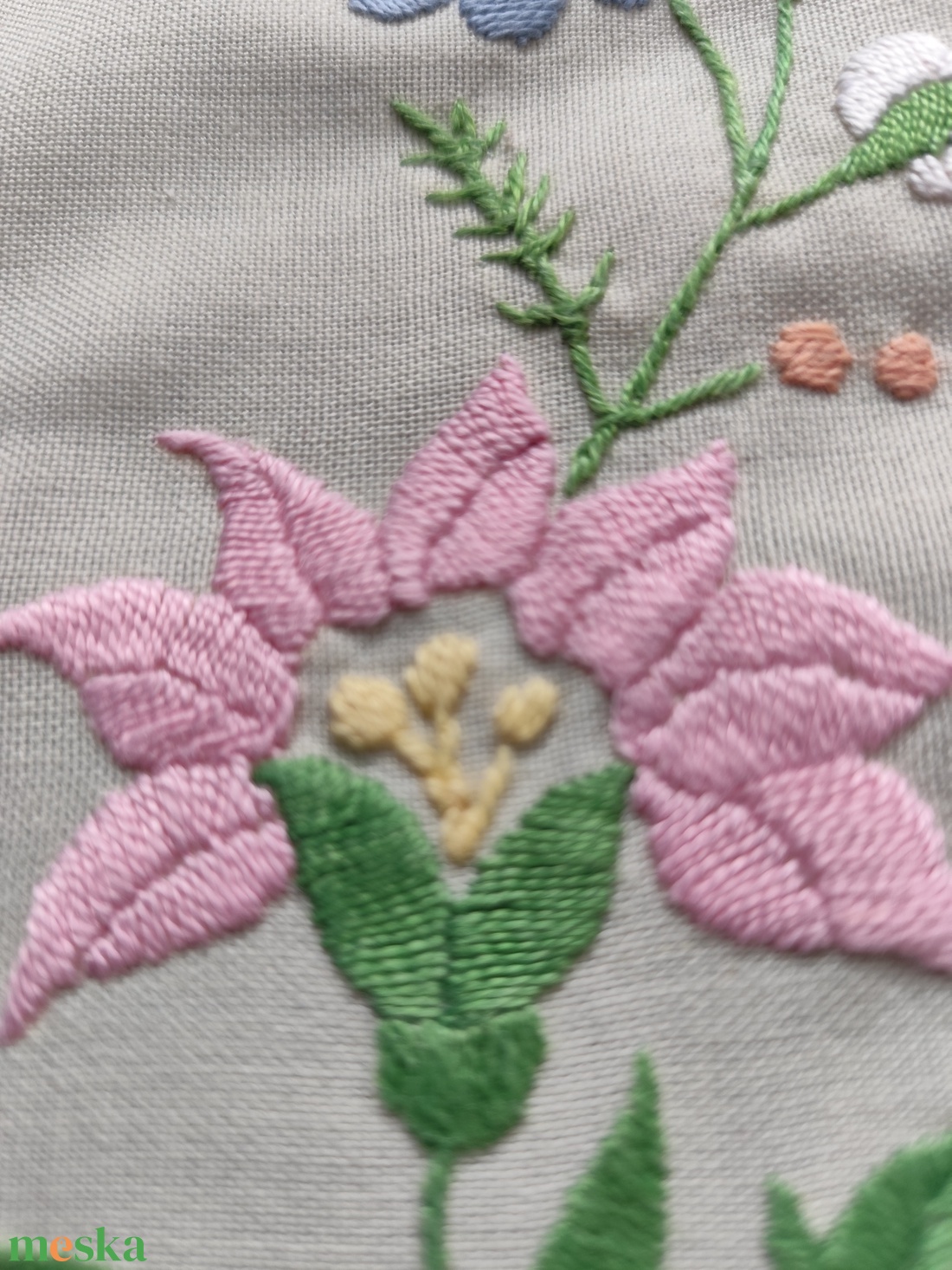 Vintage asztali futó  - otthon & életmód - lakástextil - abrosz, terítő - asztalfutó - Meska.hu