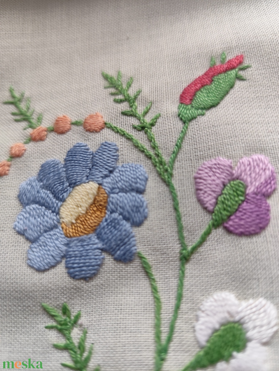 Vintage asztali futó  - otthon & életmód - lakástextil - abrosz, terítő - asztalfutó - Meska.hu