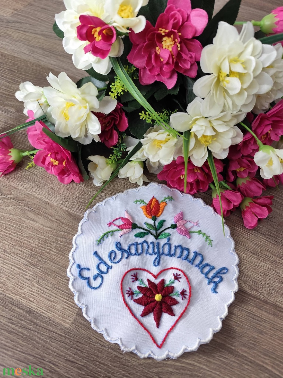 Anyák napi ajándék  - otthon & életmód - lakástextil - abrosz, terítő - díszterítő polcra, komódra - Meska.hu