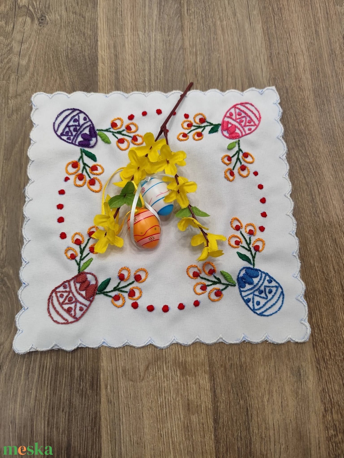 Húsvétra ajánlom  - ünnepi díszek, dekorációk - húsvéti díszek és dekorációk - húsvéti abrosz, terítő - Meska.hu
