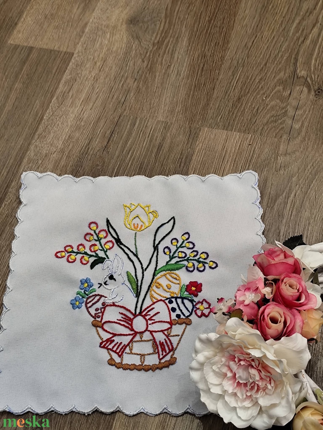 Húsvétra ajánlom  - ünnepi díszek, dekorációk - húsvéti díszek és dekorációk - húsvéti abrosz, terítő - Meska.hu