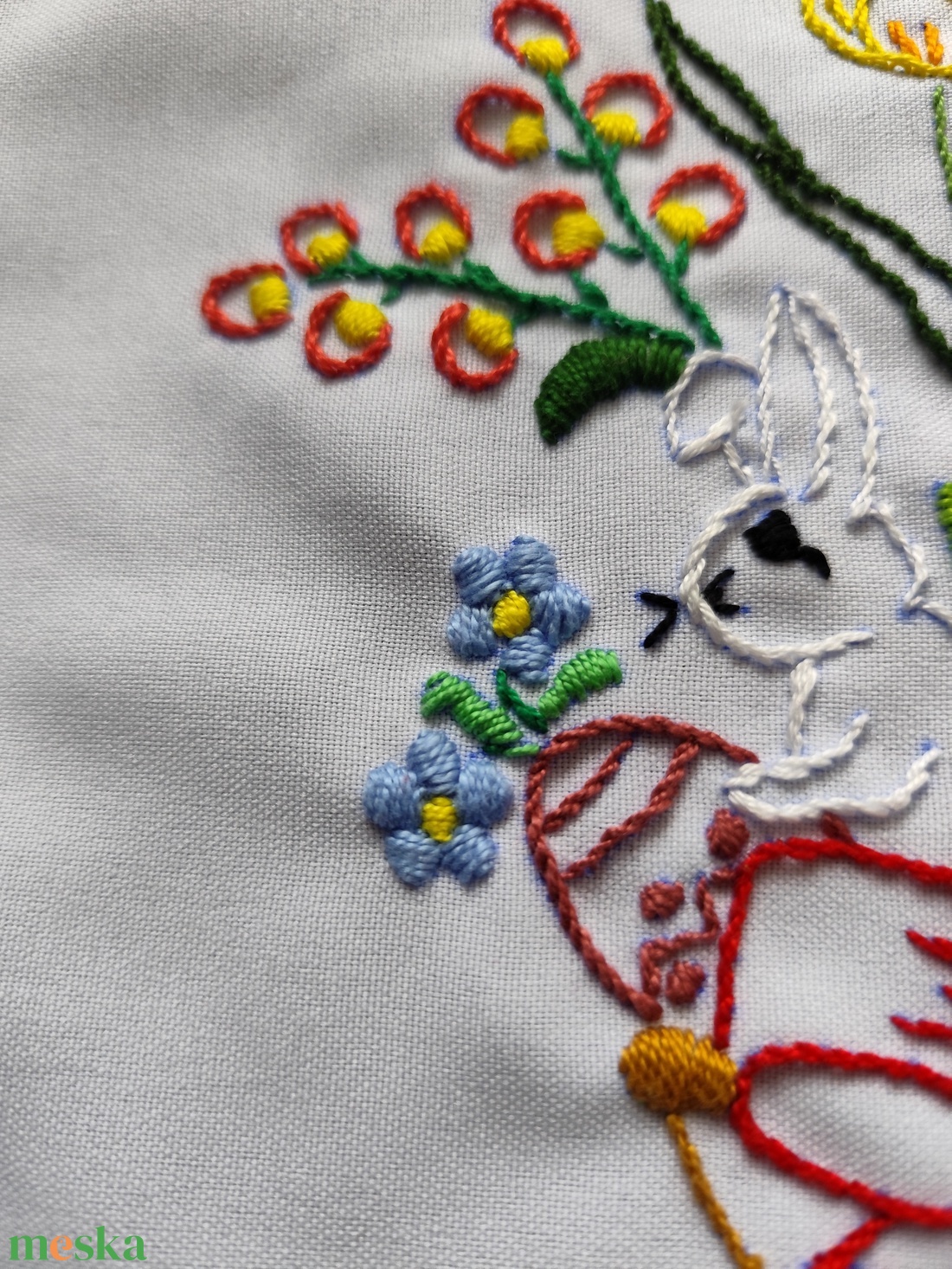 Húsvétra ajánlom  - ünnepi díszek, dekorációk - húsvéti díszek és dekorációk - húsvéti abrosz, terítő - Meska.hu