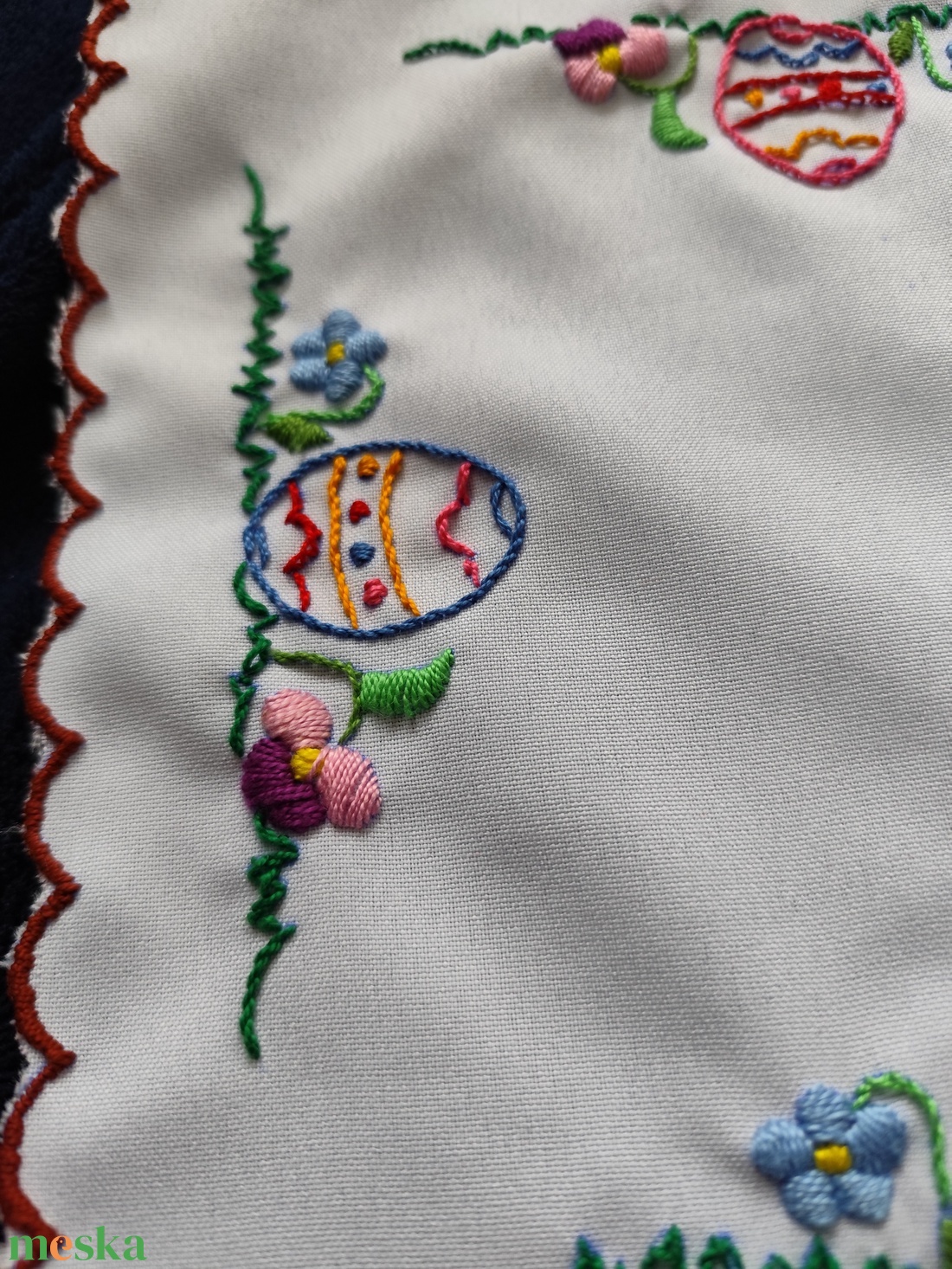 Húsvétra ajánlom  - ünnepi díszek, dekorációk - húsvéti díszek és dekorációk - húsvéti abrosz, terítő - Meska.hu