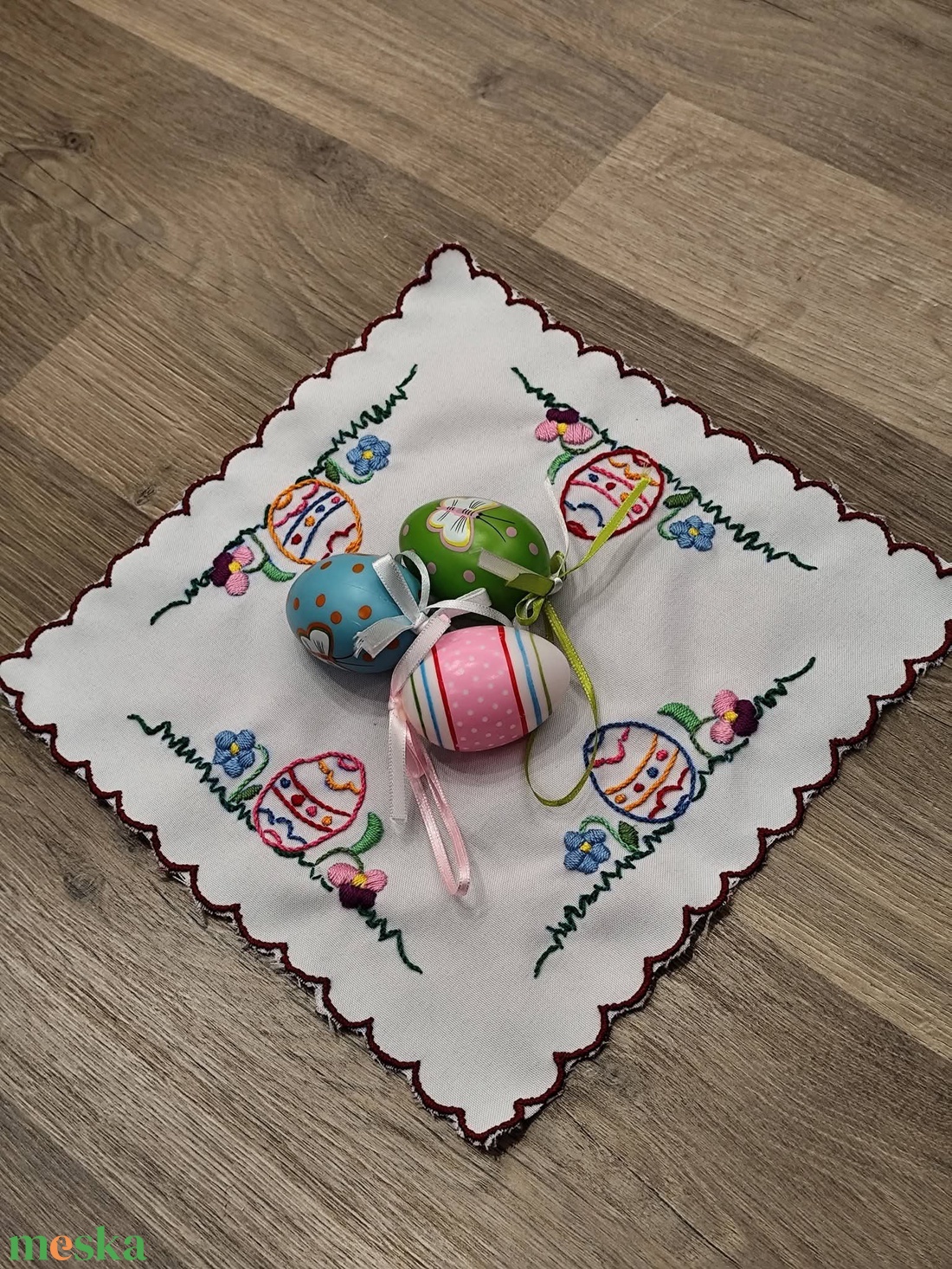 Húsvétra ajánlom  - ünnepi díszek, dekorációk - húsvéti díszek és dekorációk - húsvéti abrosz, terítő - Meska.hu