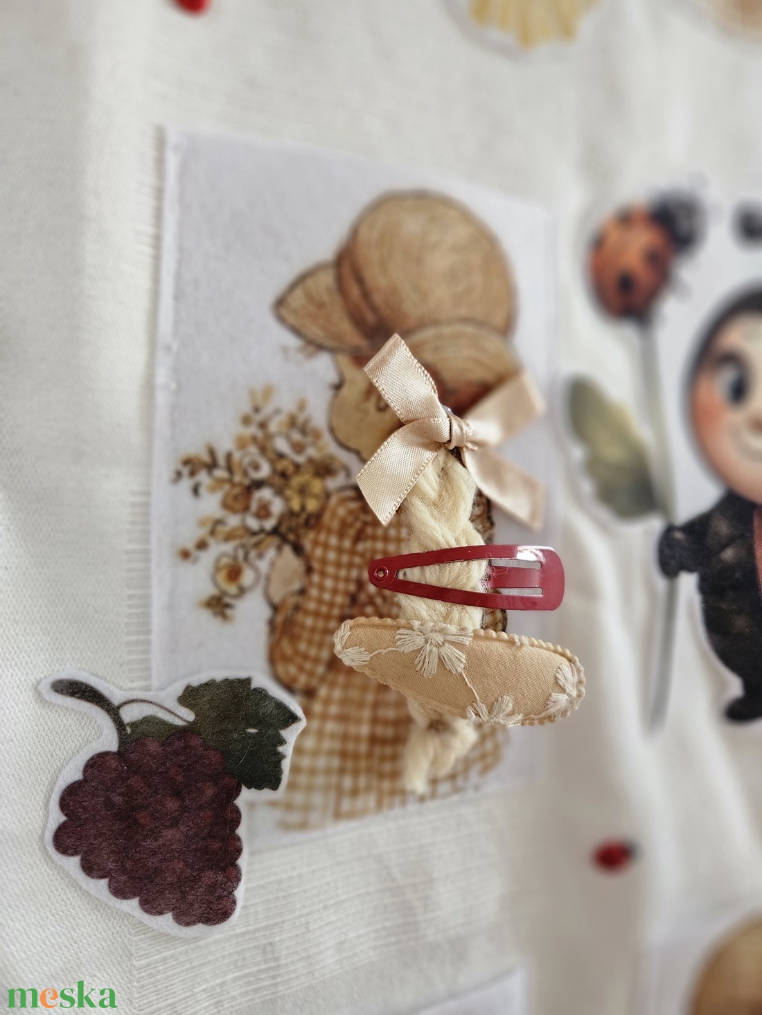 Óvodai fésű- és hajcsat tartó  - játék & sport - ovis felszerelés - egyéb ovis kiegészítő - Meska.hu