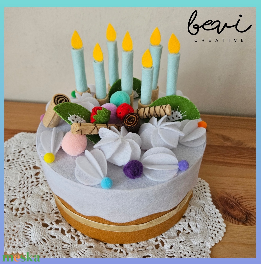 Szülinapi torta játék  - játék & sport - szerepjáték - Meska.hu