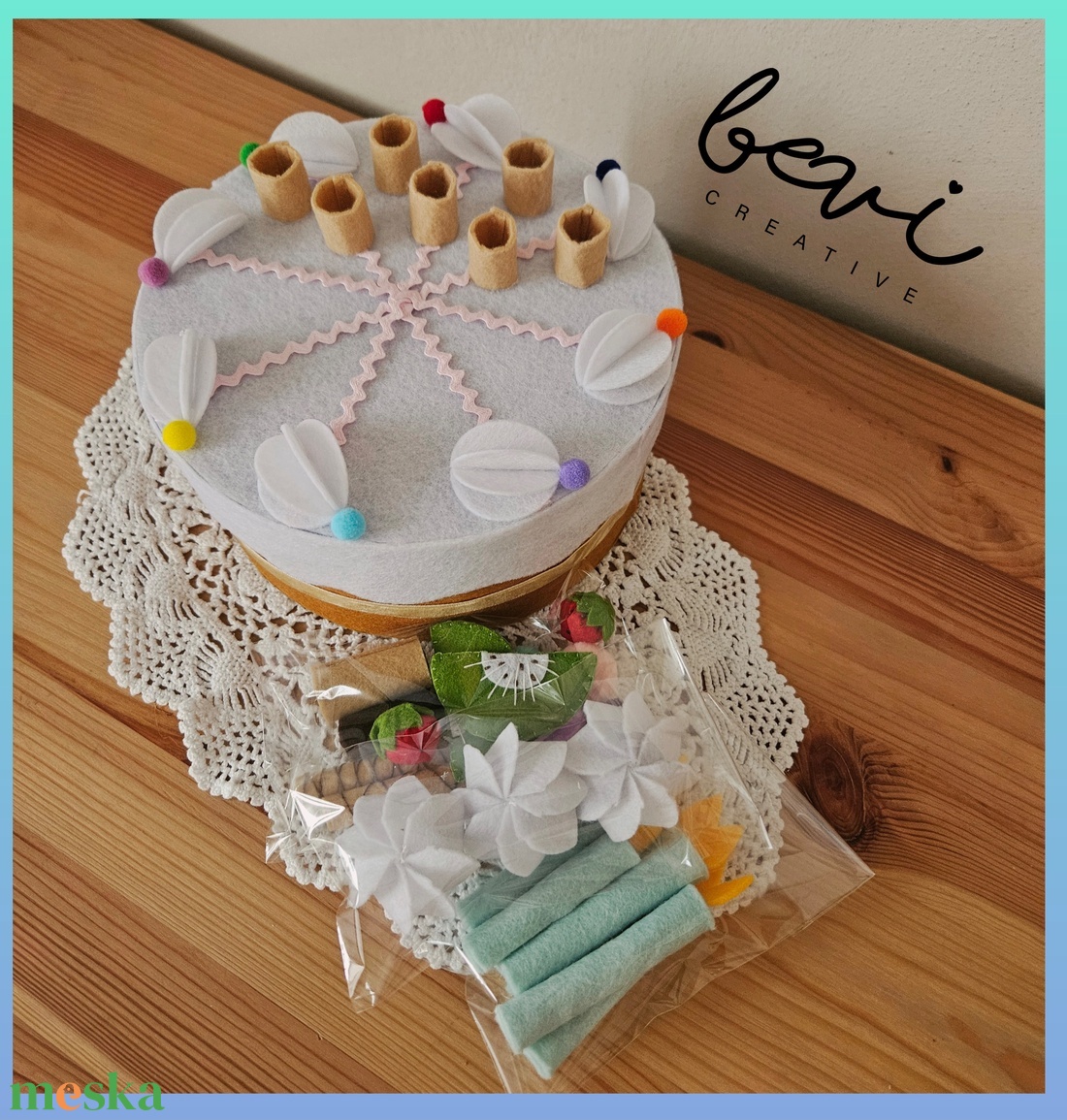 Szülinapi torta játék  - játék & sport - szerepjáték - Meska.hu