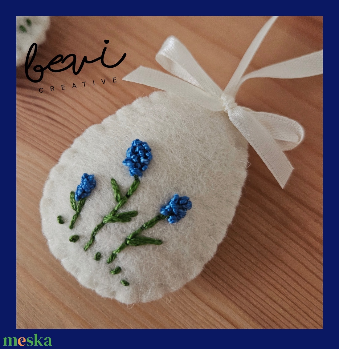 Gyapjúfilc húsvéti tojás szett  - otthon & életmód - dekoráció - húsvéti asztaldíszek - Meska.hu