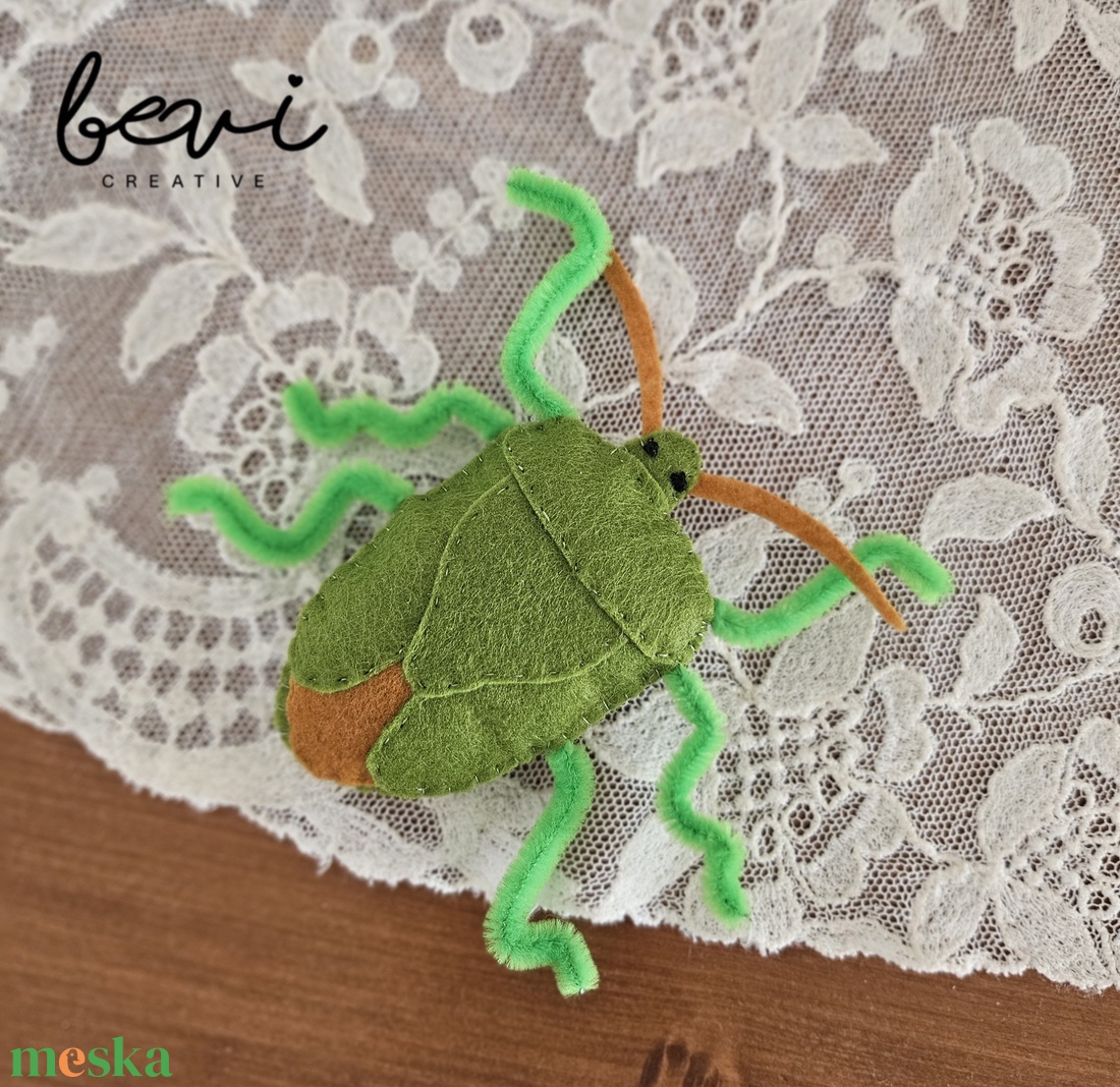 Filc poloska  - játék & sport - plüssállat & játékfigura - más figura - Meska.hu