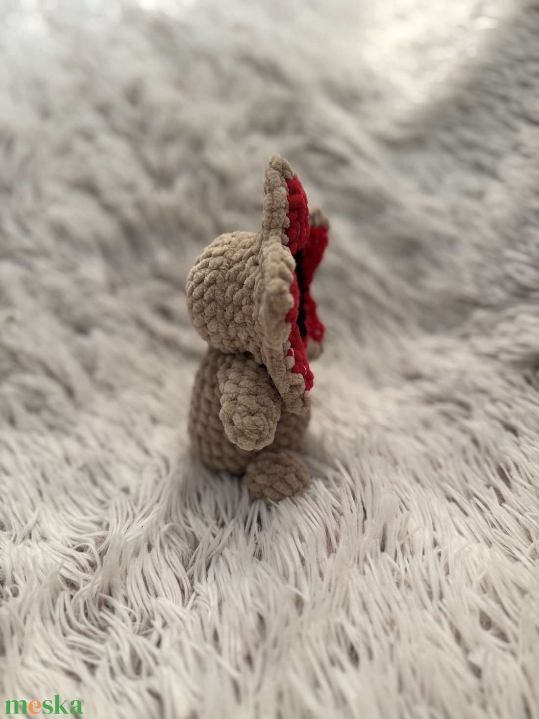 Horgolt baby demogorgon plüss - Stranger things figura - játék & sport - plüssállat & játékfigura - plüss mesefigurák - Meska.hu