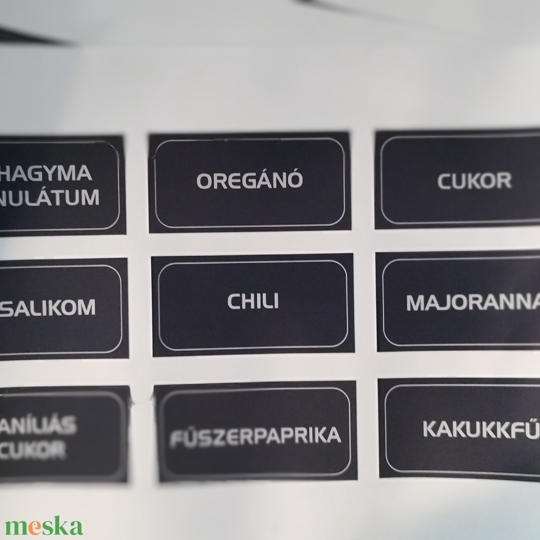 Fűszer matrica - otthon & életmód - papír, írószer - matrica, matrica csomag - Meska.hu Fűszer matrica - otthon & életmód - papír, írószer - matrica, matrica csomag - Meska.hu