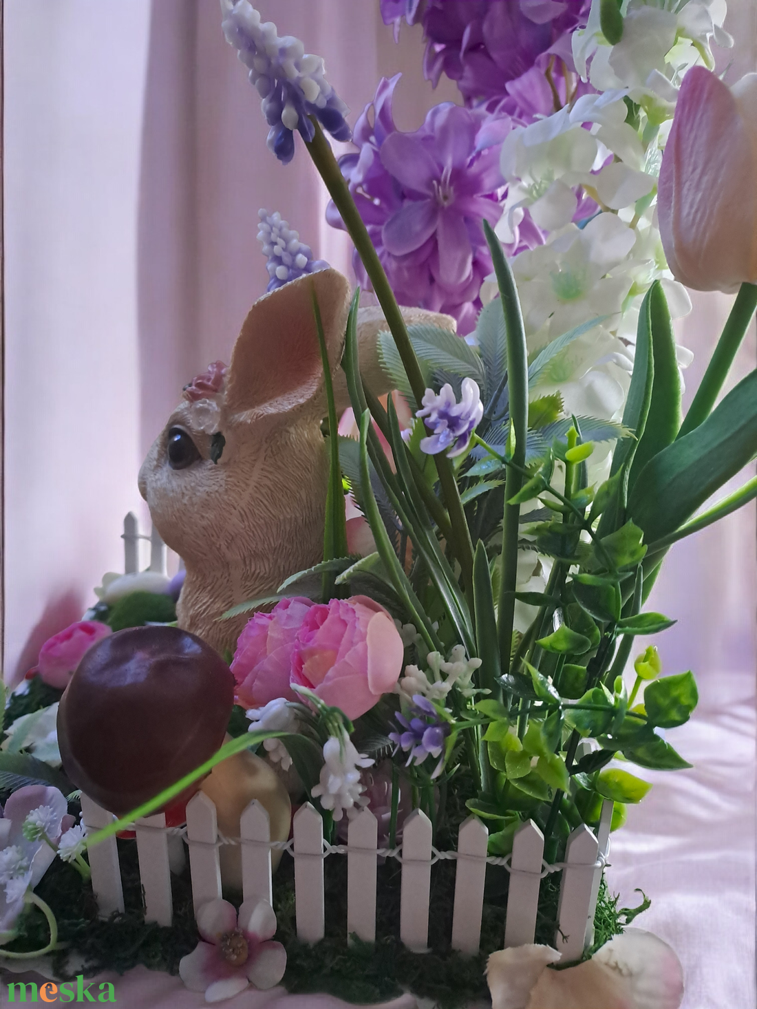 Nagy nyuszis Húsvéti fiók - otthon & életmód - dekoráció - húsvéti asztaldíszek - Meska.hu