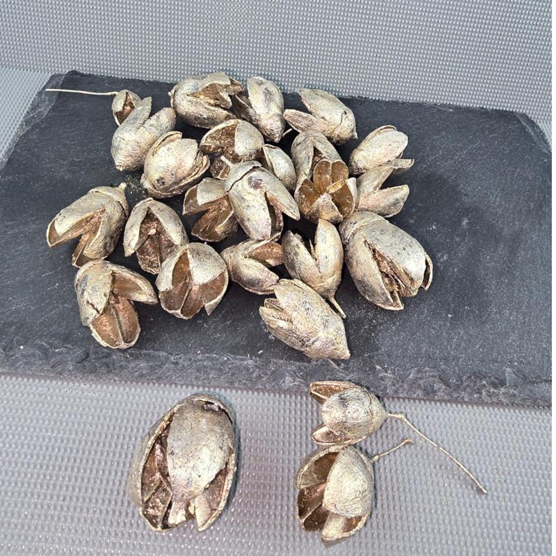 Új szÍn! bakuli - metál pezsgő 5 dkg - kellékek & szerszámok - dekorációs kellékek - termések, terméscsomagok - Meska.hu