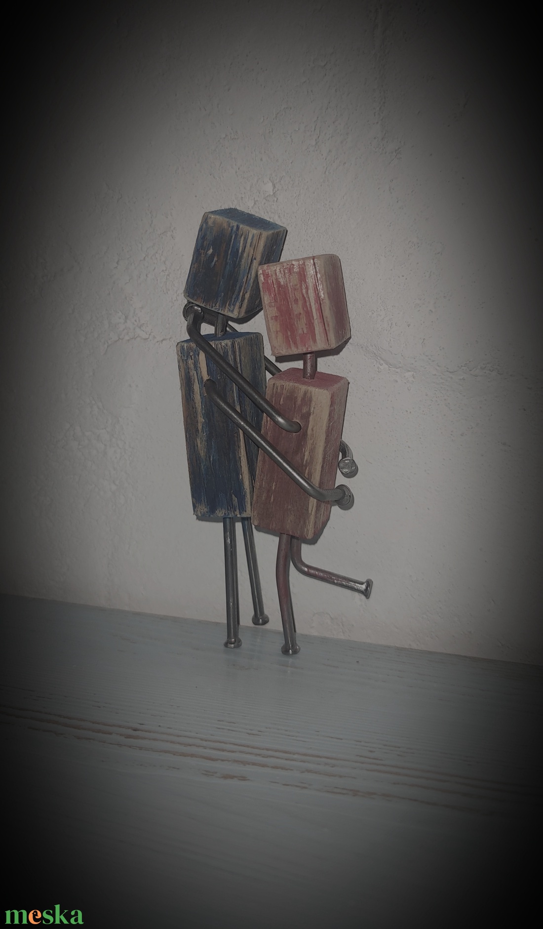 Rusztikus fa dekoráció - otthon & életmód - dekoráció - asztal és polc dekoráció - asztaldísz - Meska.hu